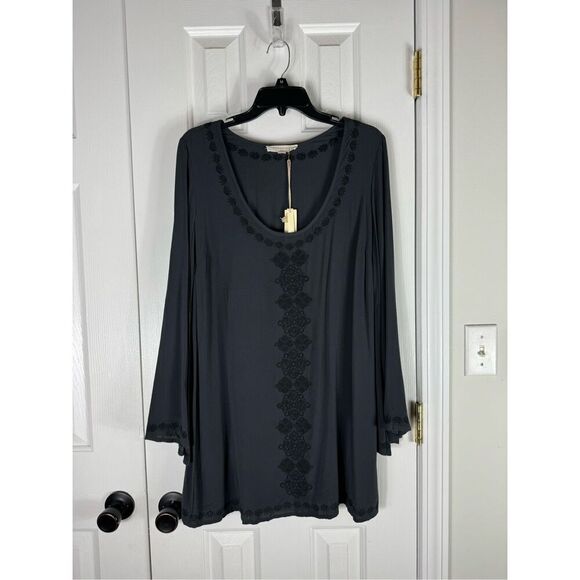 NWT Lovestitch Womens Navy Tunic Size M - Picture 1 of 4